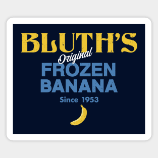 Bluth's original frozen banana since 1953 - vintage logo Magnet